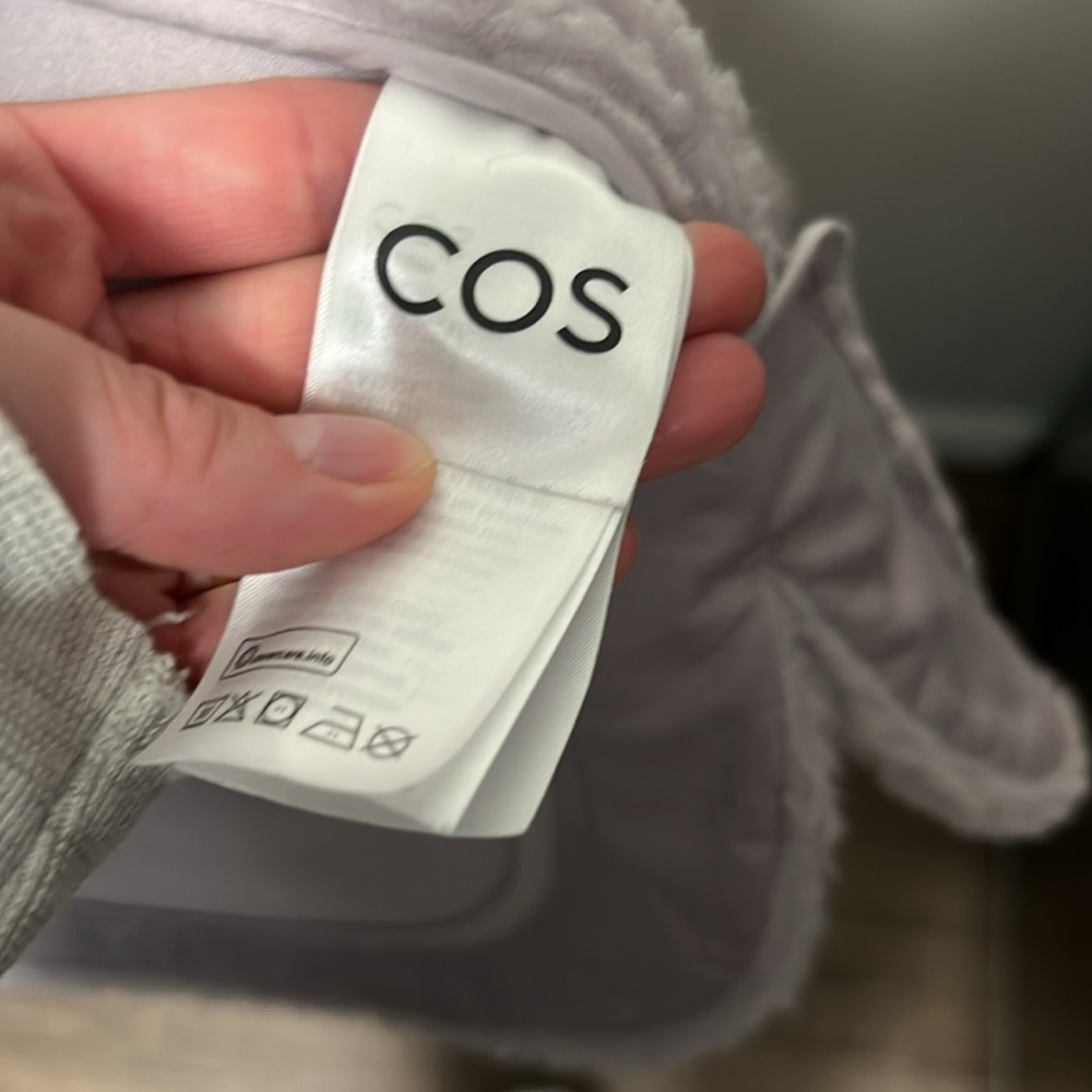 COS Sherpa fuzzy jacket - Picture 11 of 15